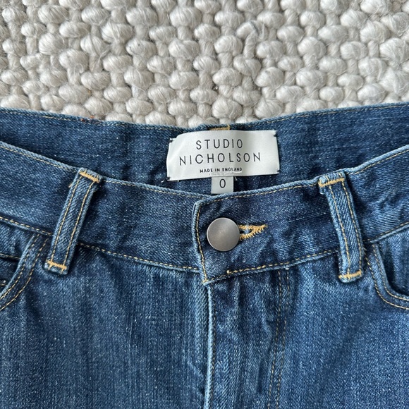 Studio Nicholson Indigo Rae Jeans - Women’s Size 0 - Picture 4 of 5